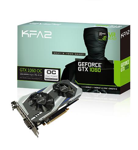 Galax/KFA2 GeForce GTX 1060 OC HDMI DP 6GB