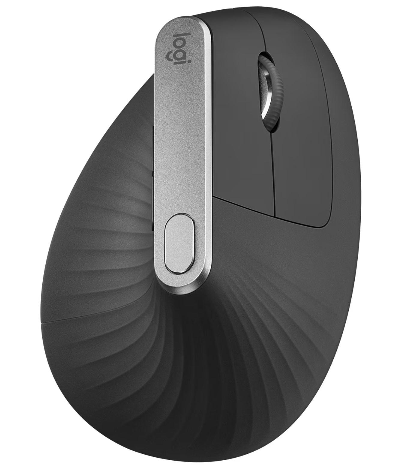 LOGITECH LIFT VERTIKAL ERGONOMISK MUS GRAFIT/SVART 